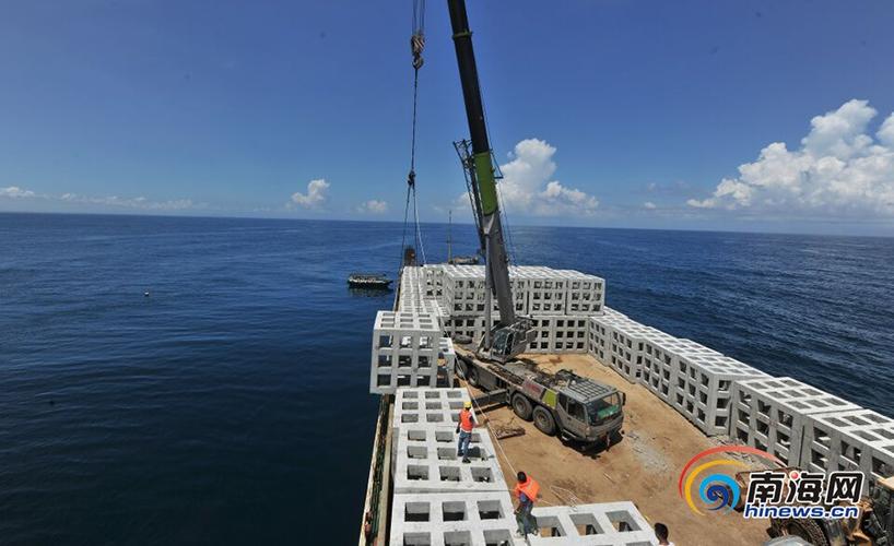 文昌冯家湾海洋牧场建设项目投放人工鱼礁